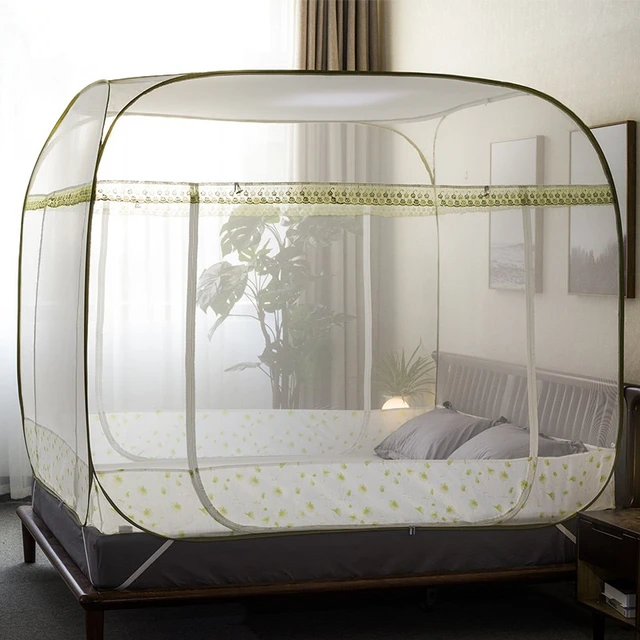 folding mosquito net single bed