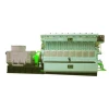 Water Cooling 1500KW 300 Series Low Speed Biogas Generator Set