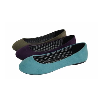 teal ballet slippers