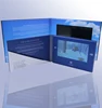 Pocket For Extra Documents Hardcover 7 Inch Lcd Advertising Player For US Market