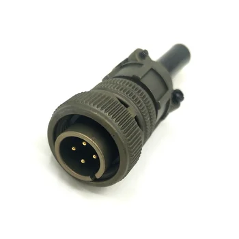 Ms3106a 4 Way Cable Mount Mil Spec Circular Connector Plug Socket ...