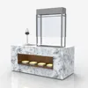 Pecking duck serving table buffet cart restaurant equipment