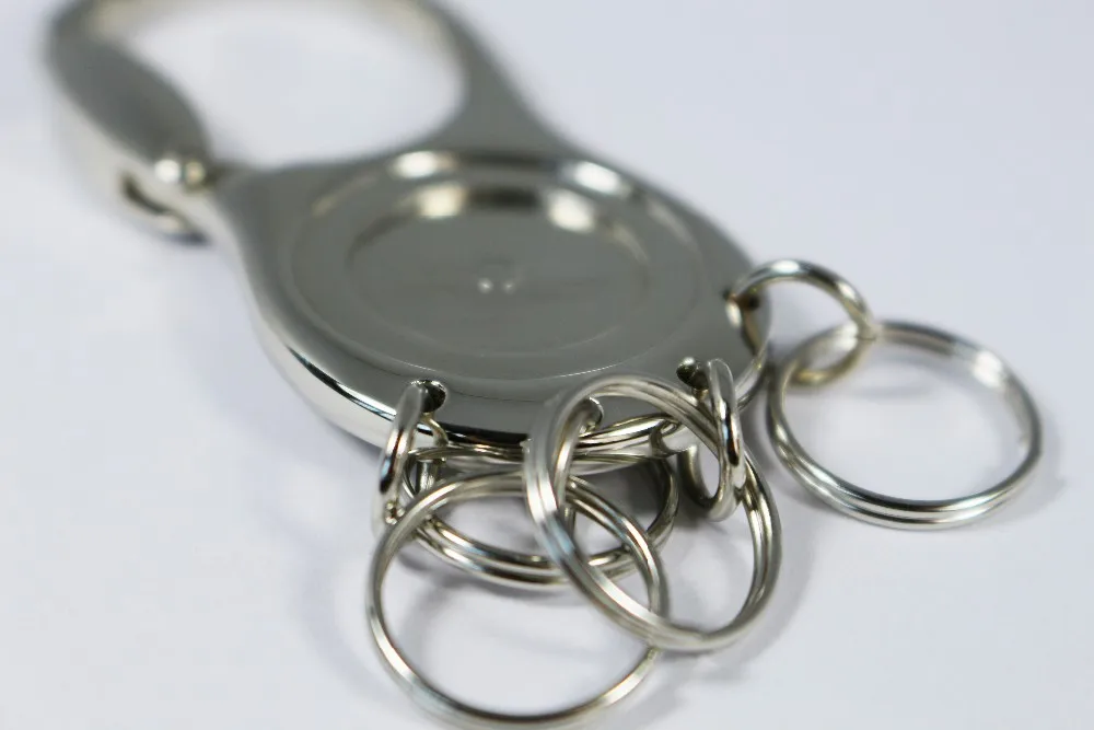 Durable Multi Ring Detachable Keychain Detachable Metal Key Ring With