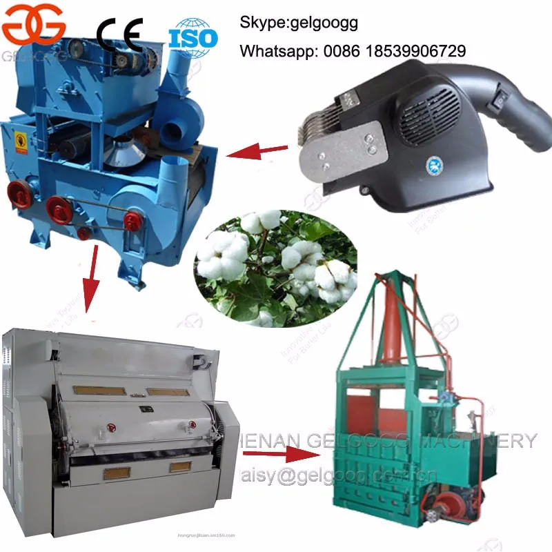 Automatic Commercial Cotton Processing Machine Cotton Processing Line