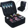 Travel Luggage Pouch Custom Toiletry Portable Make up Case Travel Cosmetic Bag,Beauty Case Makeup Train Case For Women