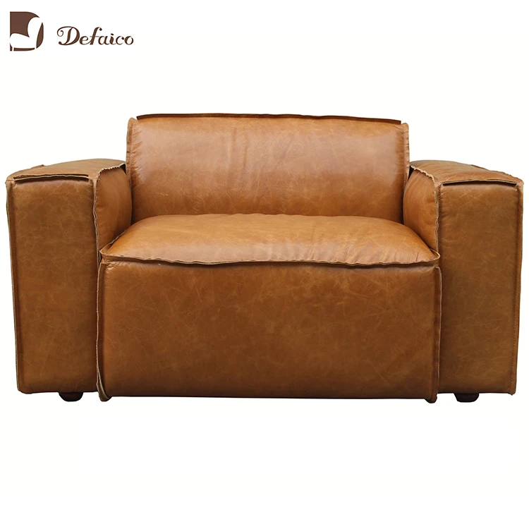 American Style Modern Genuine Leather Sewing Sofa Set Buy Modern