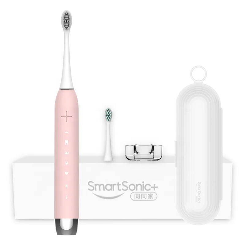 
Sonic Soft Bristle Travel Personalized Wireless Charging Adult Electric Toothbrush 