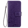 Embossed Lucky Clover Retro Flip Bracket Leather Phone Case For Google pixel 2 XL Cover