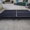 2018 New arrival!mobile folding stage with wheels for easy movement and storage