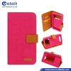 Alibaba best sellers hot selling universal leather case with silicone for 4.7" 5.0" 5.5" TPU case with metal ring kickstand