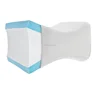 Soft memory foam orthopedic knee pillow