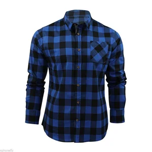 Wholesale high visibility casual fashion man mens plaid flannel shirts Wholesale high visibility casual fashion man mens plaid flannel shirts