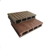 China low-price wood plastic composite decking wooden flooring outdoor