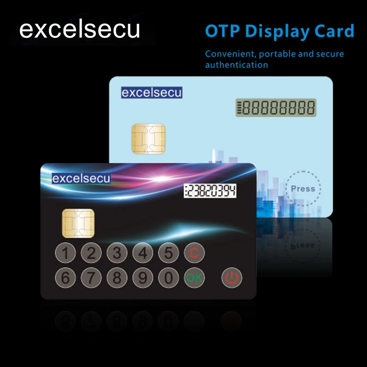 Customized Bluetooth E-ink Display OTP Bitcoin ATM Smart Card