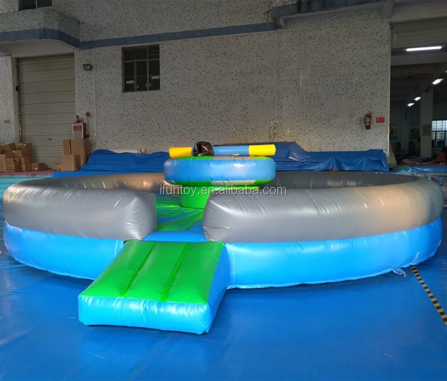 inflatable gladiator game