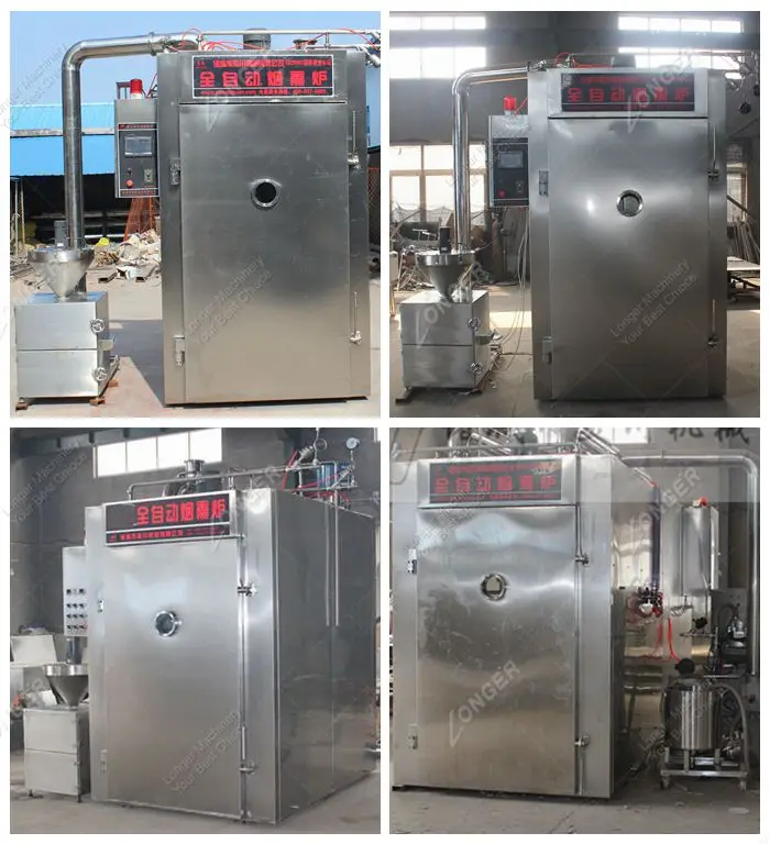 Mechanical Sausage Smoke Oven Smokehouse For Fish Meat Processing - Buy ...