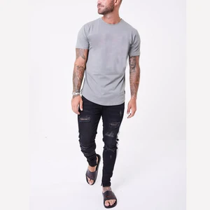 Mens Long Ring-Spun Cotton T-Shirts Lightweight Muscle Tee Shirts Mens Long Ring-Spun Cotton T-Shirts Lightweight Muscle Tee Shirts