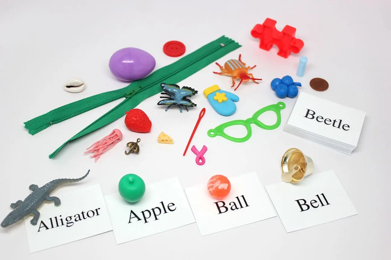 Buy Alphabet Object Set DOUBLE LETTER Words Alphabet Objects And 