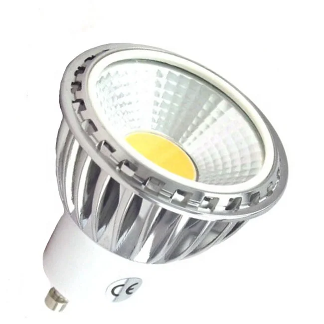 Professional recessed ceiling spot light plating design aluminum COB LED bulb 220V 230V 60 degree 5W GU10 spotlight