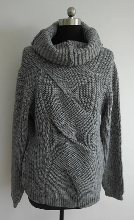 Fashion ladies/ girls hand knit sweater patterns