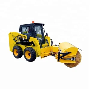 mini wheel sikd steer loader lh1185 with japan diesel engine