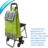 Wholesale Grocery Supermarket Climbing Stair Folding Shopping Cart Bag Shopping Trolley