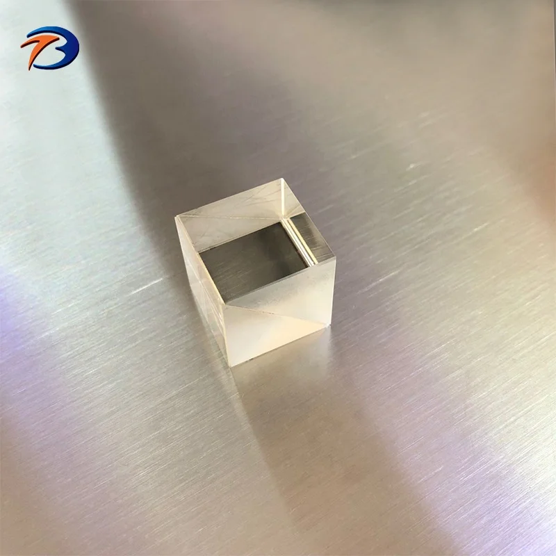 Optical BK7 prism beam splitter/ BS Beam Splitter mini dichroic prism cube lens
