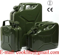 3 Military Fuel Cans