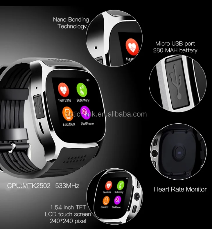 smart watch t8m