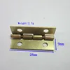 China supply 28*9mm metal butt hinge for furniture hardware