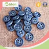 Resin Brand Name Black Custom Made Clothing Buttons