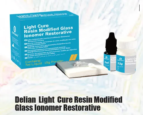 resin modified glass ionomer restorative material