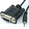 rs232 serial db9 to 2.5mm mini audio jack cable DB9 to audio jack serial adapter cable
