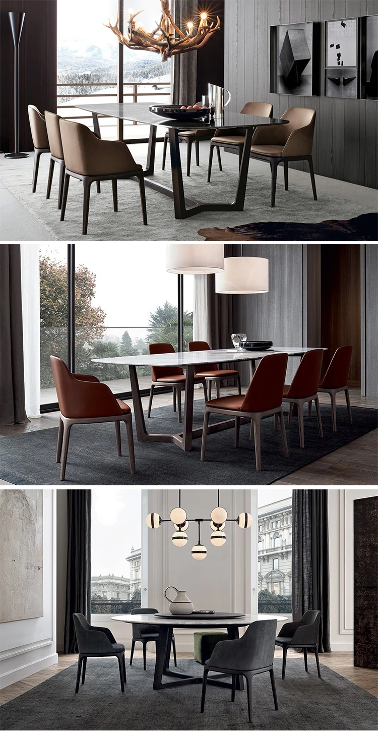 Contemporary Modern Dining Table And Chairs Kitchen Dining Room Table Set With Wood Legs And