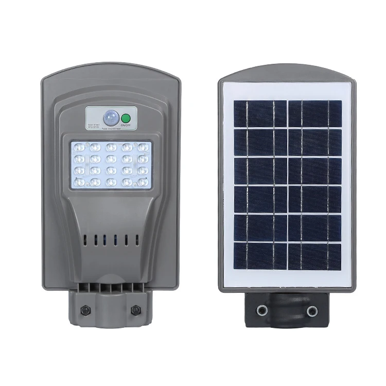 Hot Sale IP65 all in one solar powered 20 watt led street lighting energy saving integrated solar streetlight price list