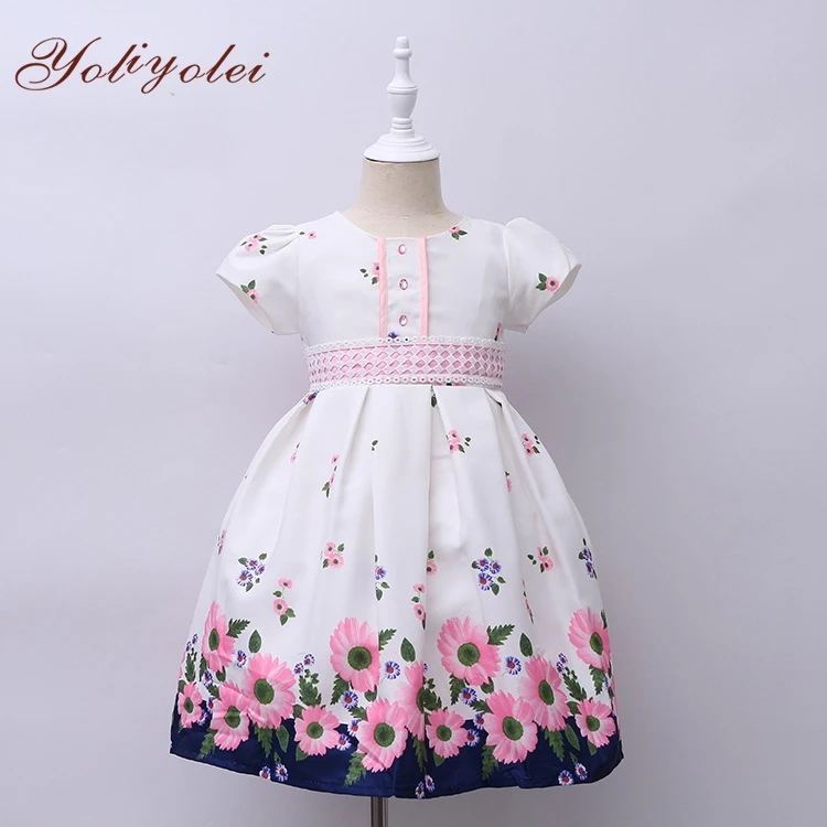 Children's Sash Party Dress For 8 10 Year Old Girl - Buy Party Dress ...