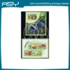 authentic custom design anti-copy postage stamps