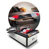 Reliable Flatbed Wood canvas uv led flatbed printer for mobile phone case glass