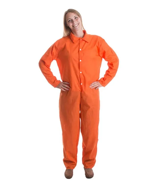 orange halloween jumpsuit