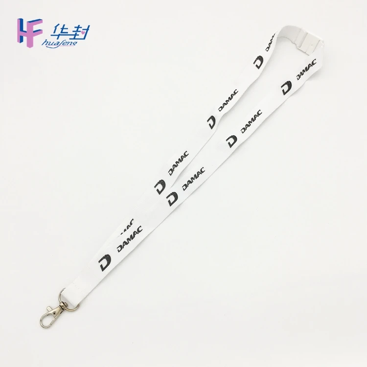 Custom printed high quality sublimation airbus lanyard