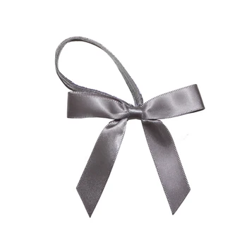 satin ribbon silver