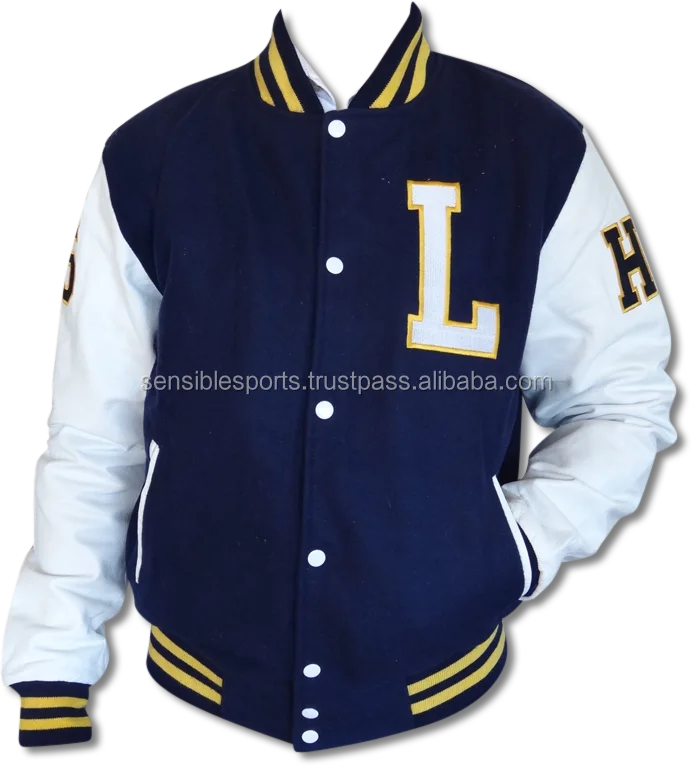 blue jersey jacket