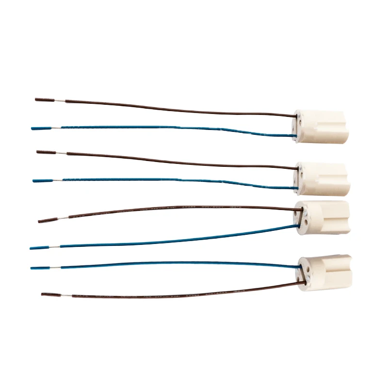 High Quality G9 Led Lamp Base 250v 2a 18cm Ceramic Socket G9 Type