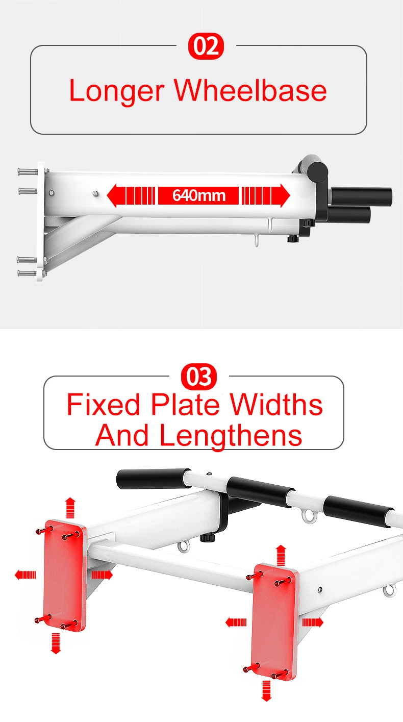 Wall Mounted Pull Up Bar Gymnastics Wall Bars Door Gym Pull Up Bar