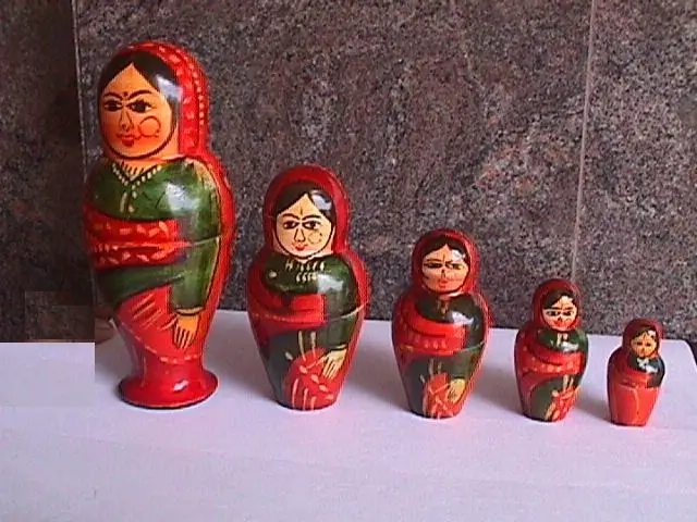 wooden dolls inside one another