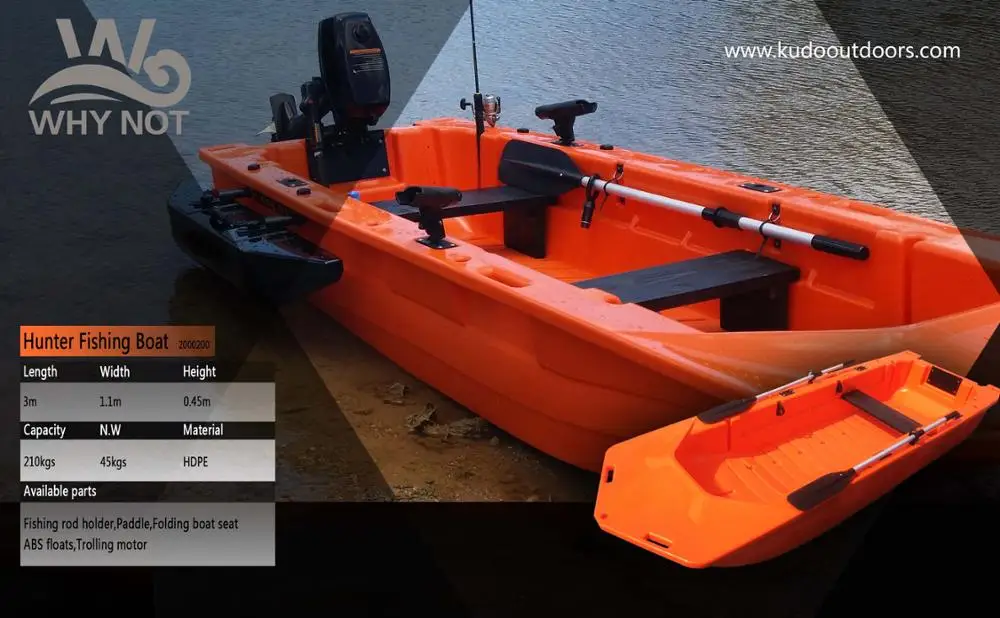 Roto Molded Polyethylene Fishing Boat,Lldpe Motorized Fishing Kayak