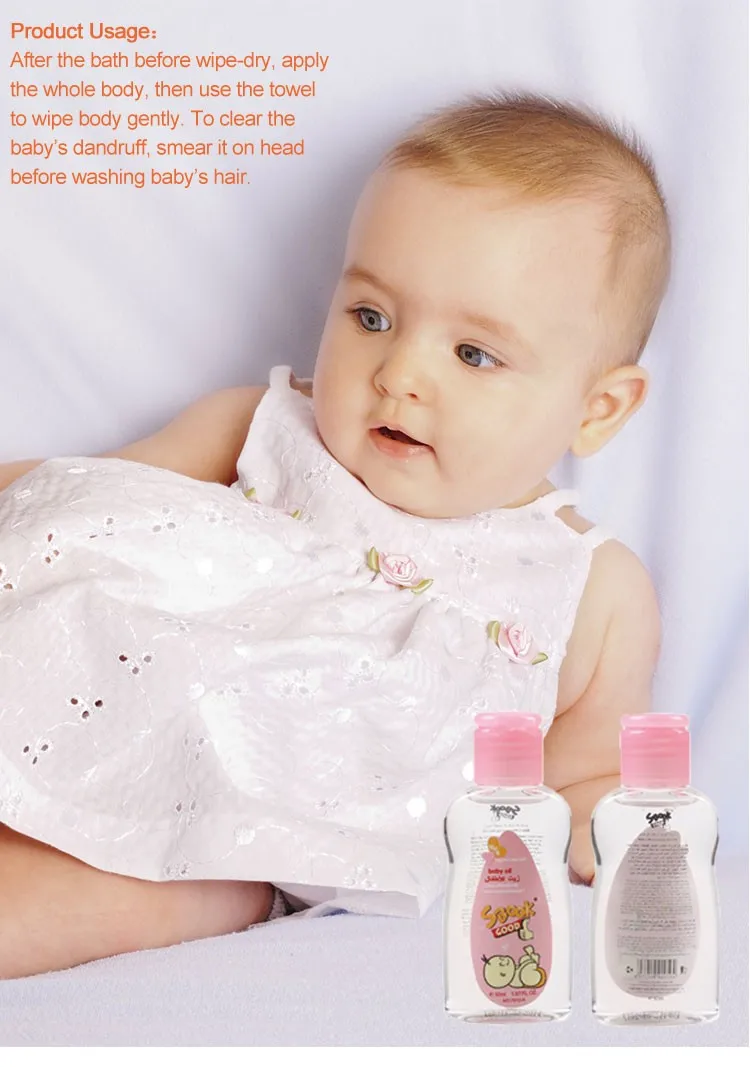 Customized Softening Bottle 100ml Colorless Baby Oil - Buy Baby Oil ...