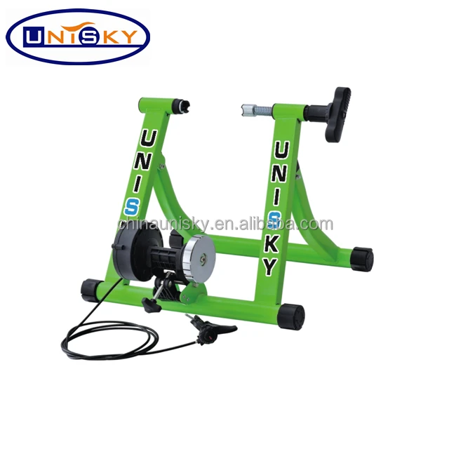 green bike trainer