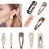 Korea Gold Pearl Zinc Alloy Hair Clips High Quality Set Acetic Acid Hairpin For Women