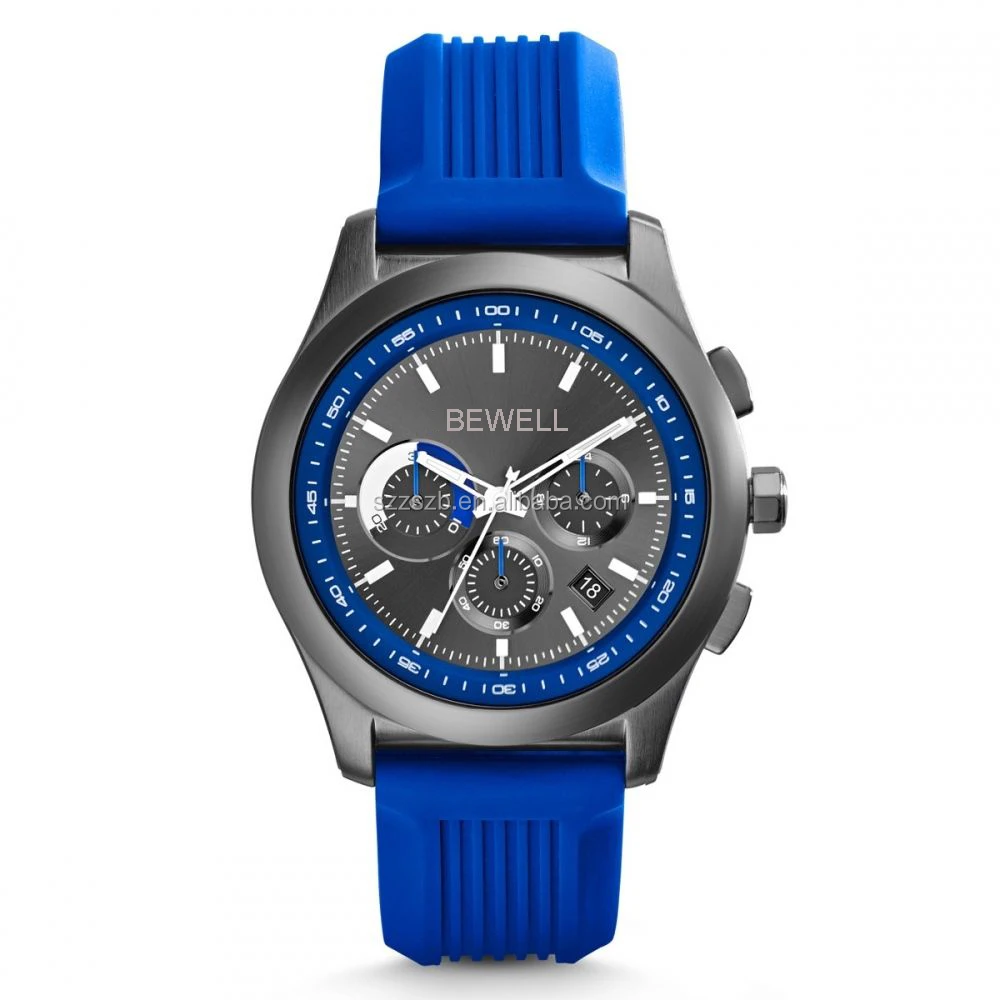 时尚硅胶表带多功能运动手表品牌手表